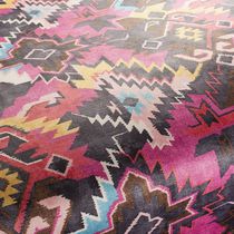Tissu d'ameublement / patchwork / en polyester...
