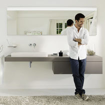 Meuble de salle de bain contemporain / en...