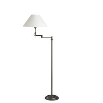 Lampe sur pied / en laiton / en tissu /...