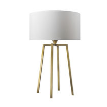 Lampe de table / en laiton / en coton /...