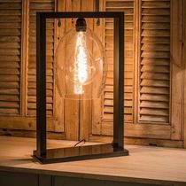 Lampe de table / en laiton / en verre /...
