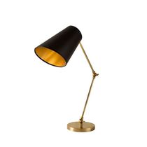 Lampe de table / en laiton / en coton /...