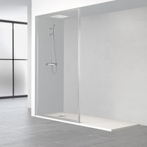 Paroi de douche fixe / d'angle / en verre...