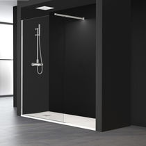 Paroi de douche fixe / en niche / en verre...