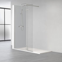 Paroi de douche fixe / d'angle / en verre...