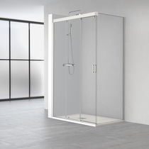 Paroi de douche coulissante / fixe / rectangulaire...