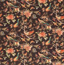 Tissu pour rideaux / à motif animalier /...