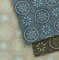 Tissu d'ameublement / pour rideaux / à motif...