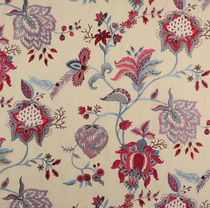 Tissu pour rideaux / à fleurs / en viscose