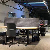 Séparateur de bureau sur bureau / en tissu...
