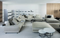 Canapé modulable / contemporain / gris /...