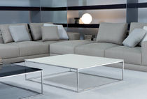 Table basse contemporaine / en verre / en...