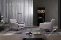 Fauteuil contemporain / en tissu / contract...