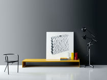 Banc contemporain / en métal / en MDF /...