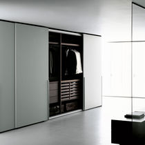 Armoire contemporaine / en bois / en verre...