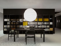 Ensemble TV mural contemporain / en bois...