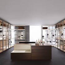 Dressing d'angle / mural / modulable / contemporain