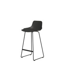 Chaise de bar contemporaine / avec repose-pieds...