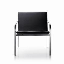 Fauteuil contemporain / en tissu / en acier...