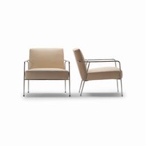 Fauteuil contemporain / en cuir / en tissu...