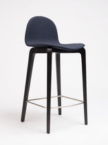 Chaise de bar contemporaine / en tissu /...