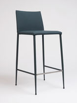 Chaise de bar contemporaine / en tissu /...