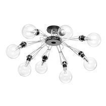 Plafonnier contemporain / en aluminium /...