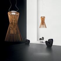Lampe suspension / en métal chromé / en...