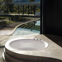 Baignoire ronde / pour habitat / contemporaine...