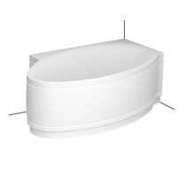 Habillage de baignoire d'angle / en céramique