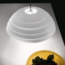 Suspension / en aluminium / contemporaine...