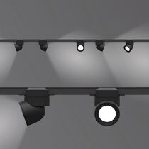 Éclairage sur rail à LED / rond / en aluminium...