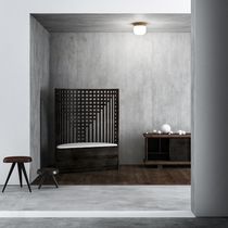 Plafonnier contemporain / rond / en aluminium...