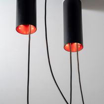 Plafonnier contemporain / rond / en aluminium...