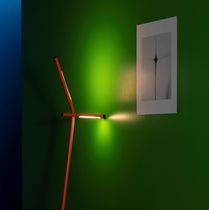 Lampe sur pied / en aluminium / contemporaine...