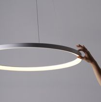 Suspension / en aluminium / contemporaine...