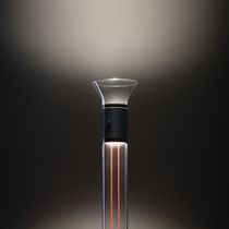 Colonne lumineuse contemporaine / en verre...