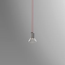 Suspension / en aluminium / en verre / contemporaine