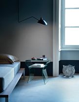 Table de chevet contemporaine / en verre...