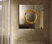 Miroir mural / de style baroque / carré...
