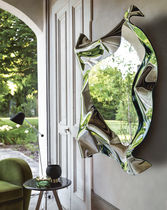 Miroir mural / design original / en métal