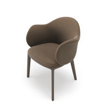 Chaise contemporaine / en tissu / en cuir...