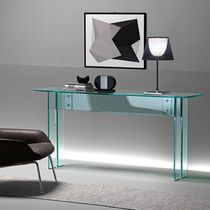 Console contemporaine / en verre / en acier...