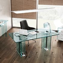 Bureau de direction / en verre / contemporain