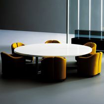 Table de réunion contemporaine / en bois...