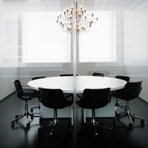 Table de réunion contemporaine / en stratifié...