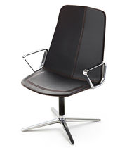 Chaise de bureau contemporaine / en tissu...