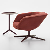 Fauteuil contemporain / en simili cuir /...