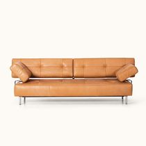 Canapé modulable / contemporain / marron...