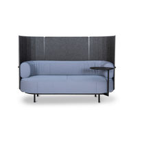 Canapé contemporain / bleu / vert / multicolore